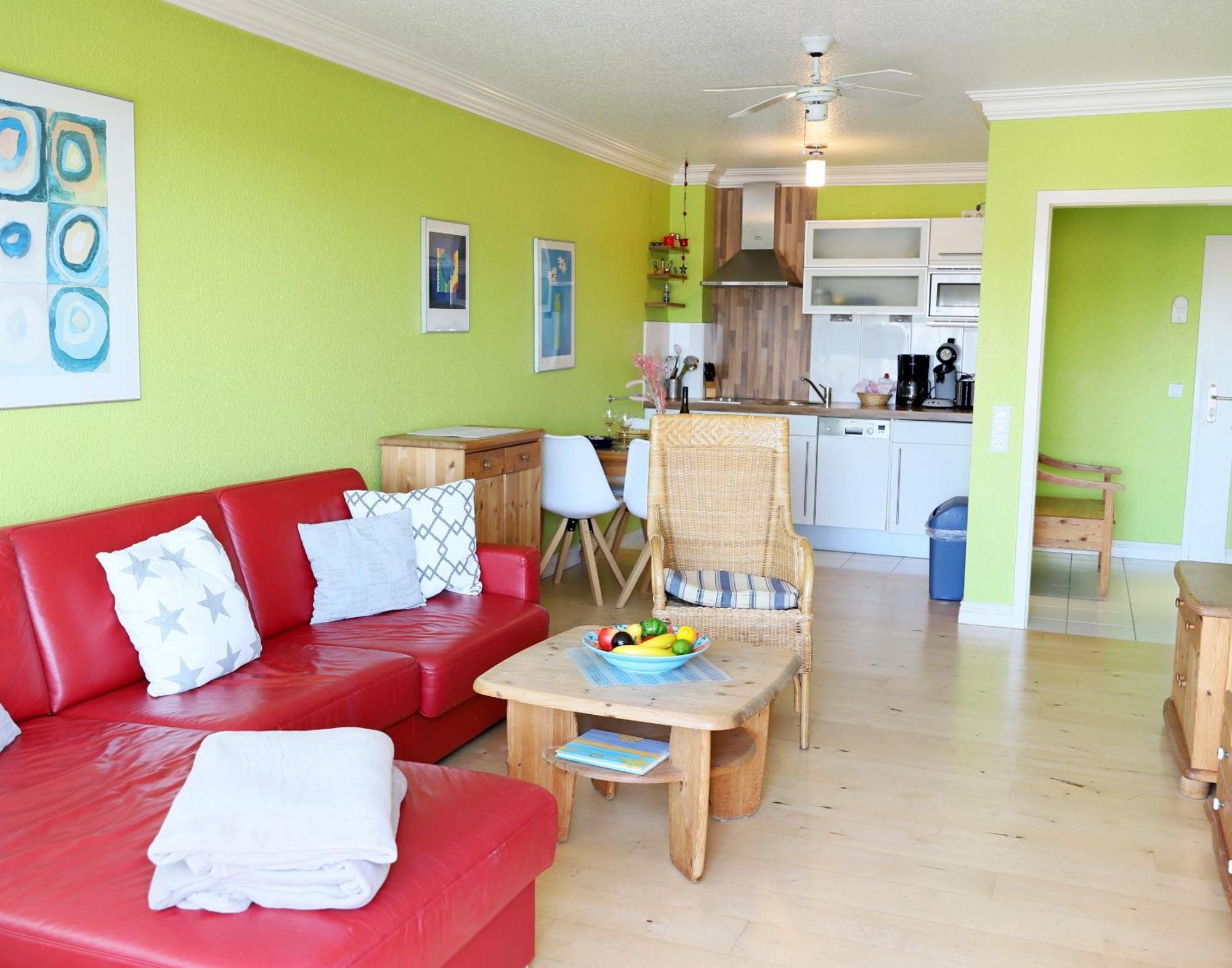 Geraeumiges 2-Zimmer-Appartement In Der 3. Etage Des Hauses. Westerland Esterno foto